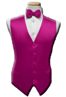 Tux Rental Bow tie- purple vest
